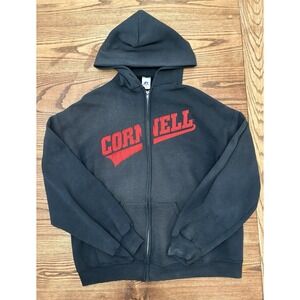 Vintage 00s Russell Athletic Size‎ Large Full Zip Cornell Ivy Hoodie Sweatshirt
